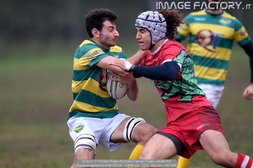 2018-11-11 Chicken Rugby Rozzano-Caimani Rugby Lainate 020